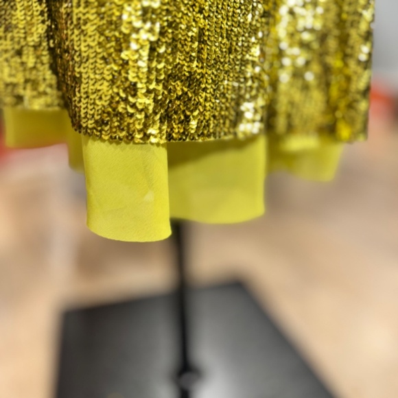 Le Superbe for Anthropologie sequin midi skirt - Picture 5 of 7